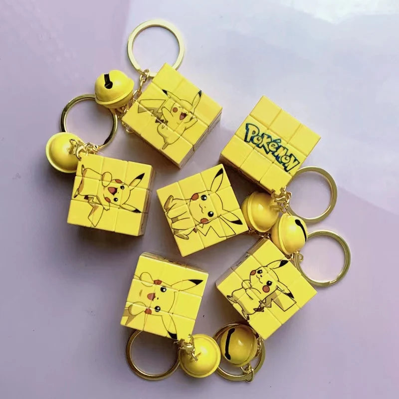 Pikachu Keychain — Front View | GoPokeShop