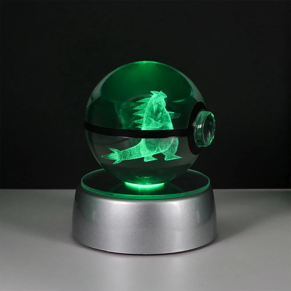 Tyranitar Crystal Ball Night Light | GoPokeShop