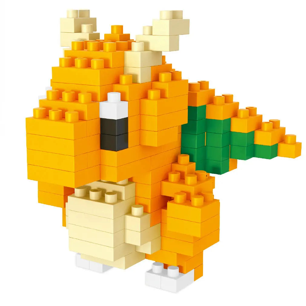 Dragonite micro-brick building set — Without box