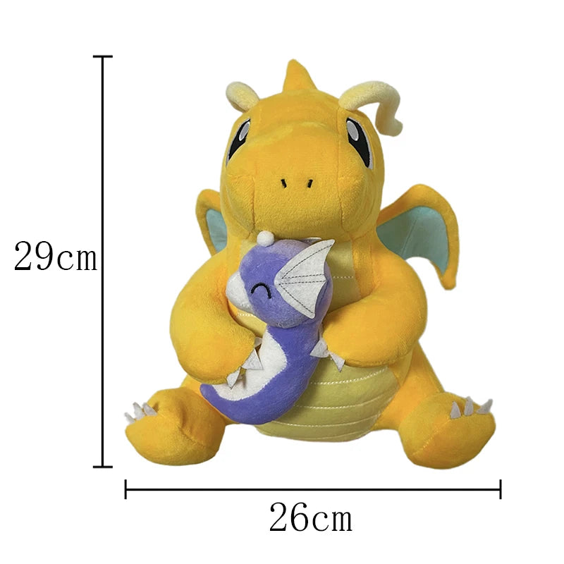 Ditto, Dragonite & Lapras — Pokémon Transform Plush (14–29 cm)