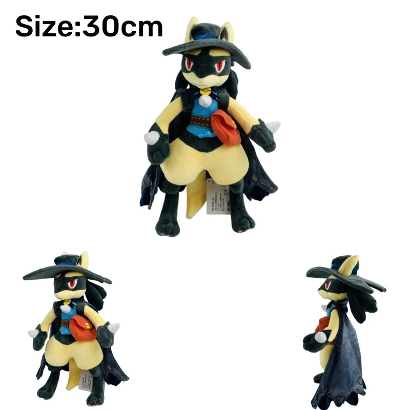 Lucario — Pokémon Plush — Caped — yellow (30 cm)