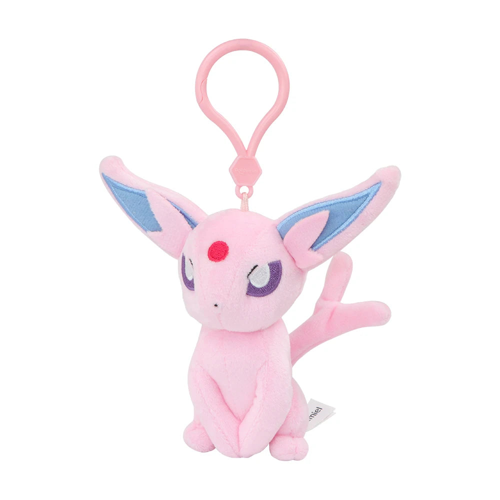 Eevee, Espeon & Friends — Pokémon Plush Keychain (7–12 cm)