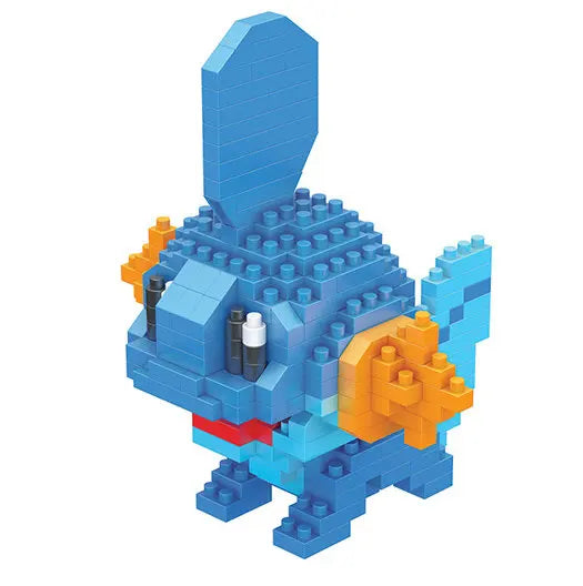 Mudkip micro-brick building set