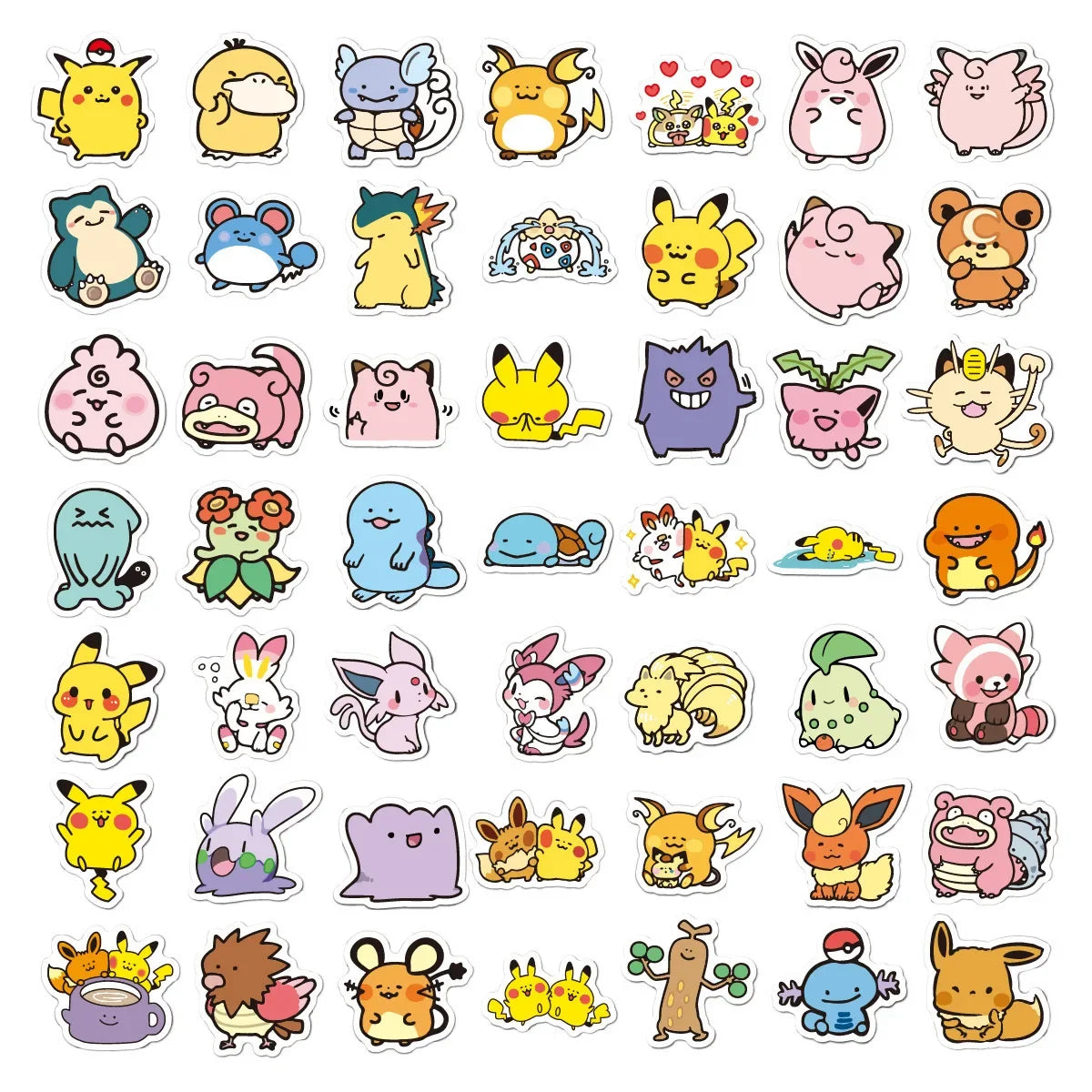 Pokémon Stickers — Angle | GoPokeShop