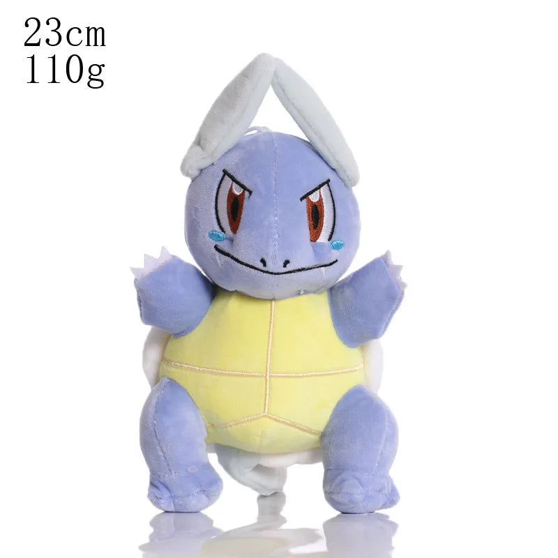 Blastoise, Wartortle & Charizard — Pokémon Plush (20–30 cm)