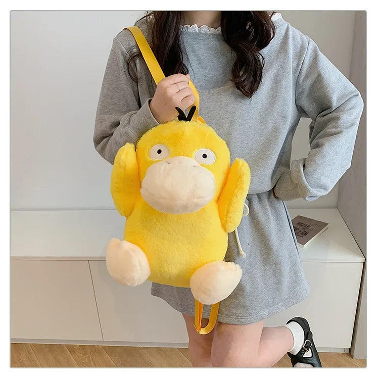 Gengar, Raichu & Friends — Pokémon Plush Shoulder Bag