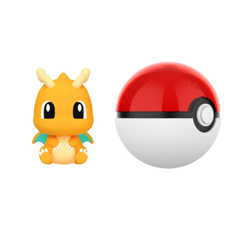 Dragonite Mini Figure with Poké Ball | GoPokeShop
