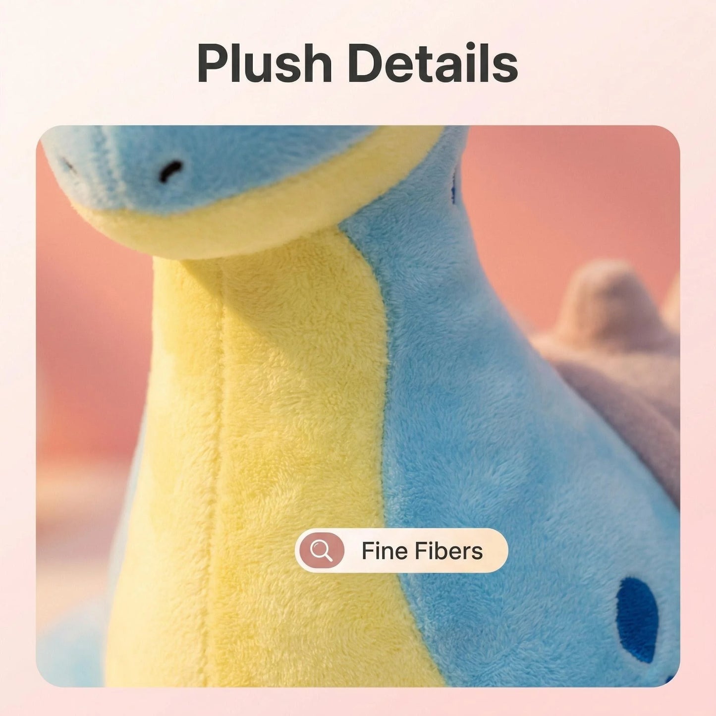 Lapras — Pokémon Plush (20 cm, 2 styles)