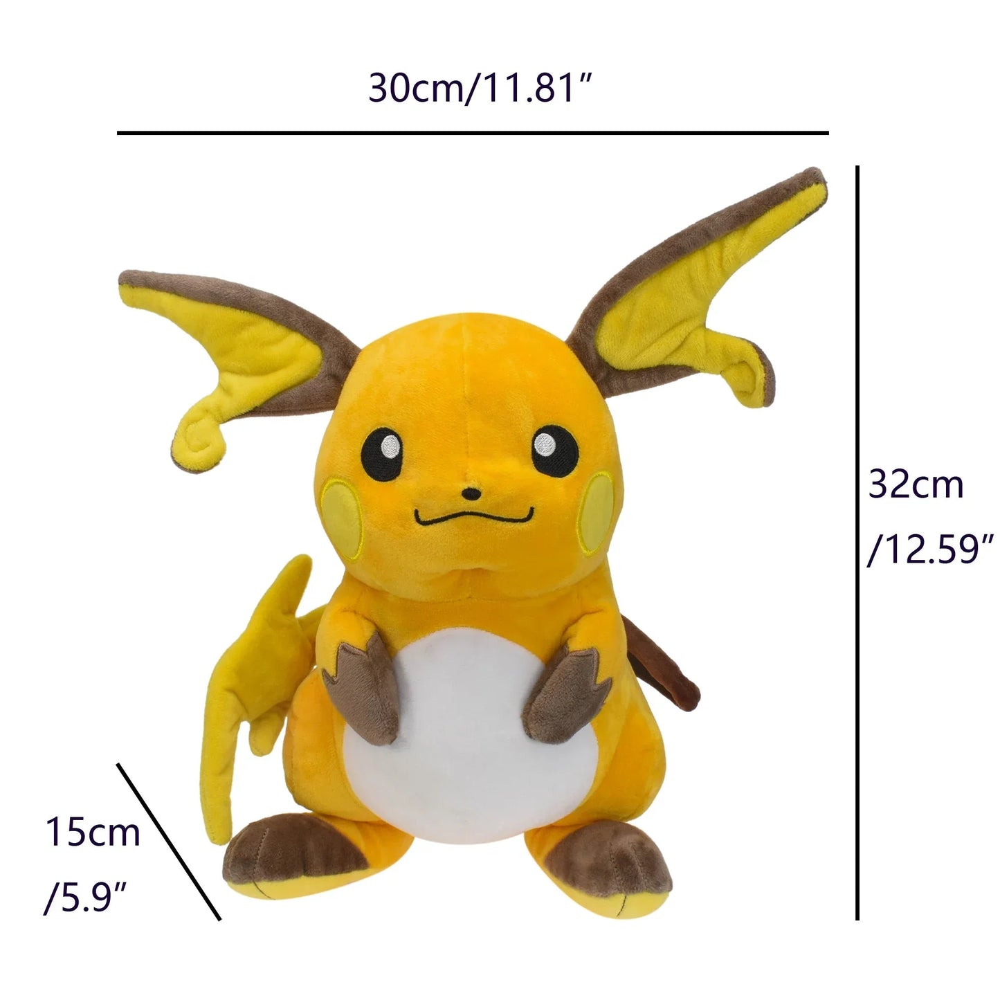 Pikachu Plush Toy — Display | GoPokeShop