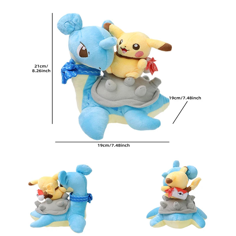 Latios, Latias & Lapras — Pokémon Plush (21–35 cm)