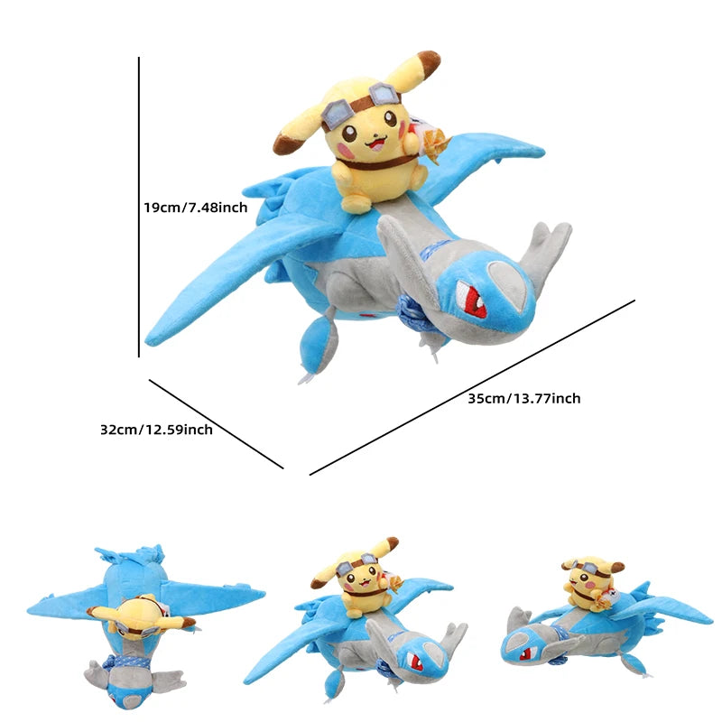 Latios, Latias & Lapras — Pokémon Plush (21–35 cm)