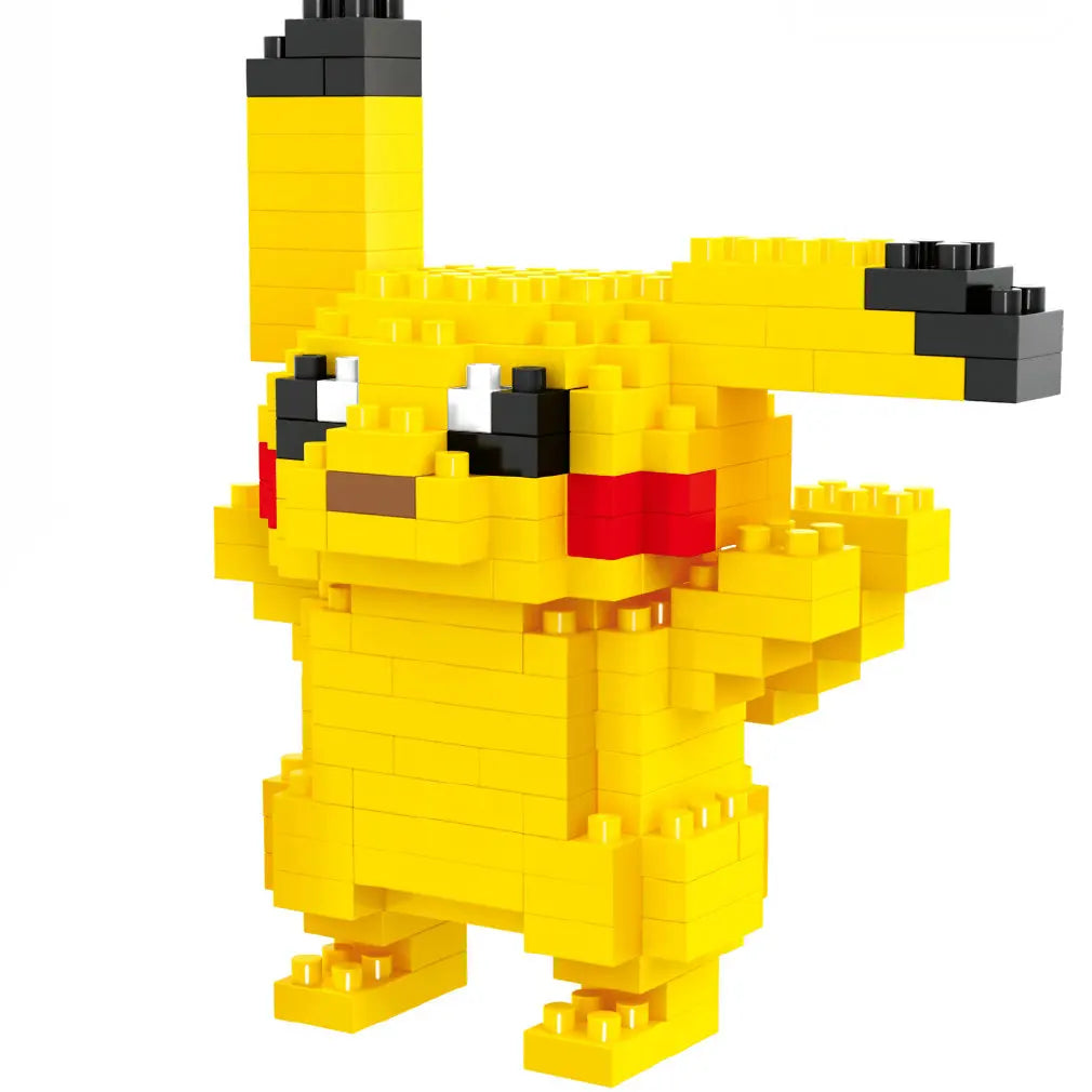 Pikachu micro-brick building set — Set 115 — without box