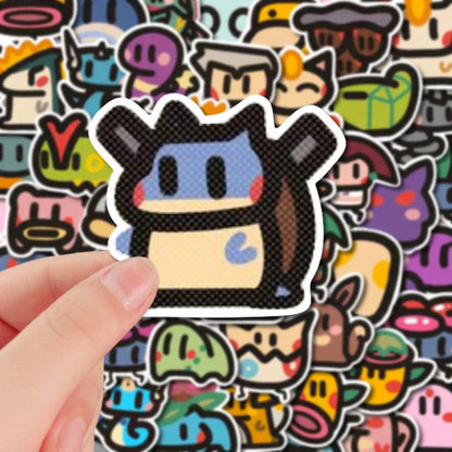 Charmander Stickers — Back View | GoPokeShop