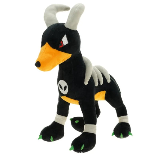 Houndoom, Lycanroc & Dragonite — Pokémon Plush (20–30 cm)