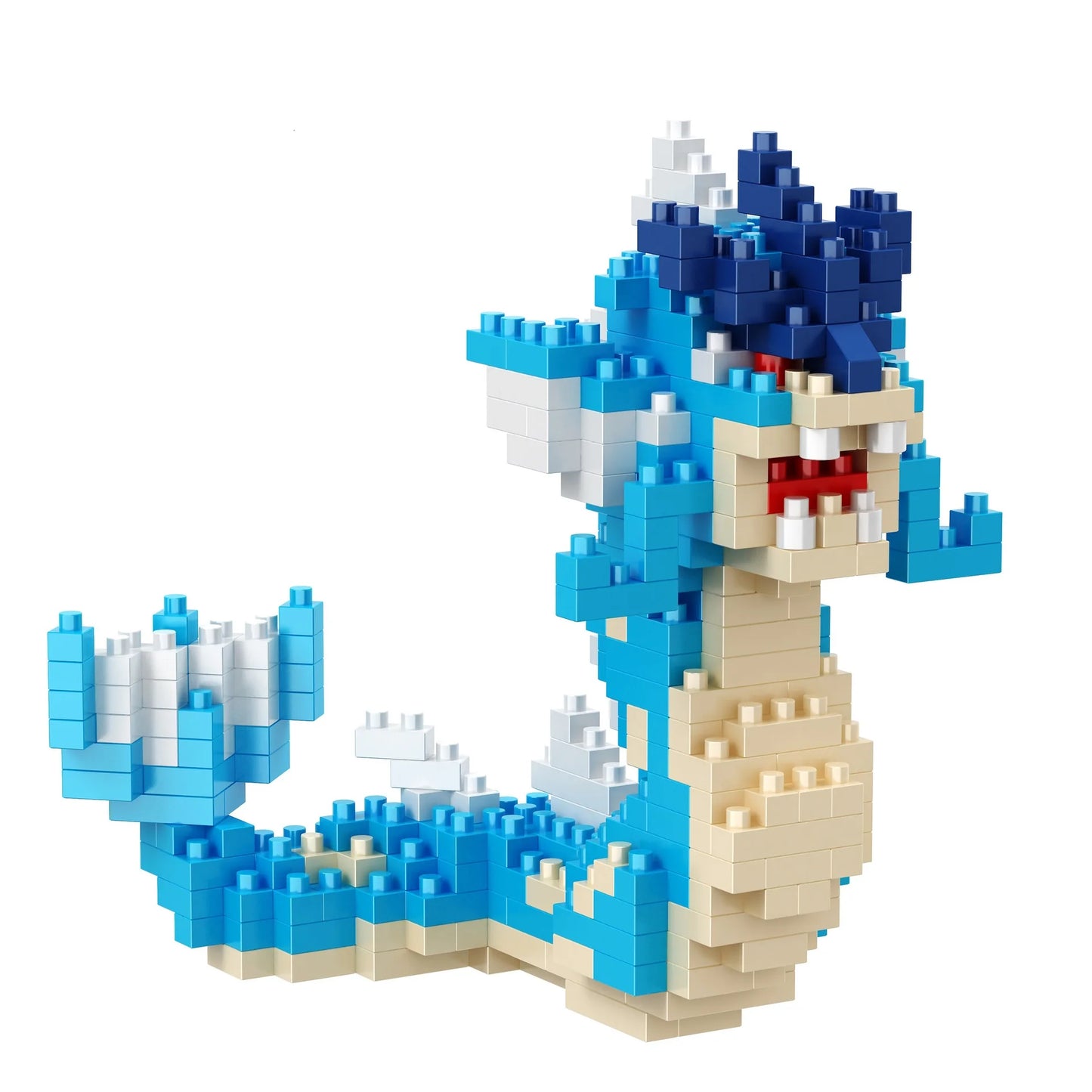 Gyarados micro-brick building set — Set 7065 — without box