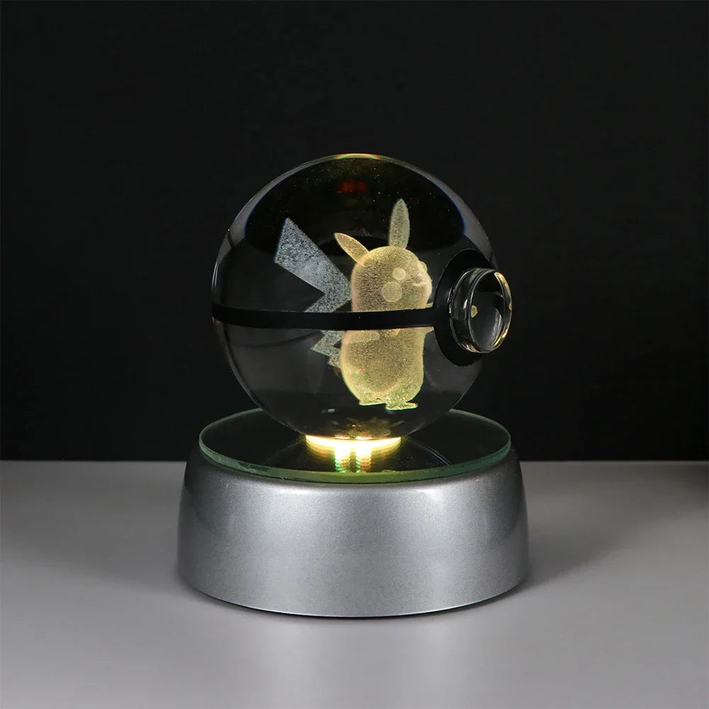 Pikachu Crystal Ball Night Light | GoPokeShop