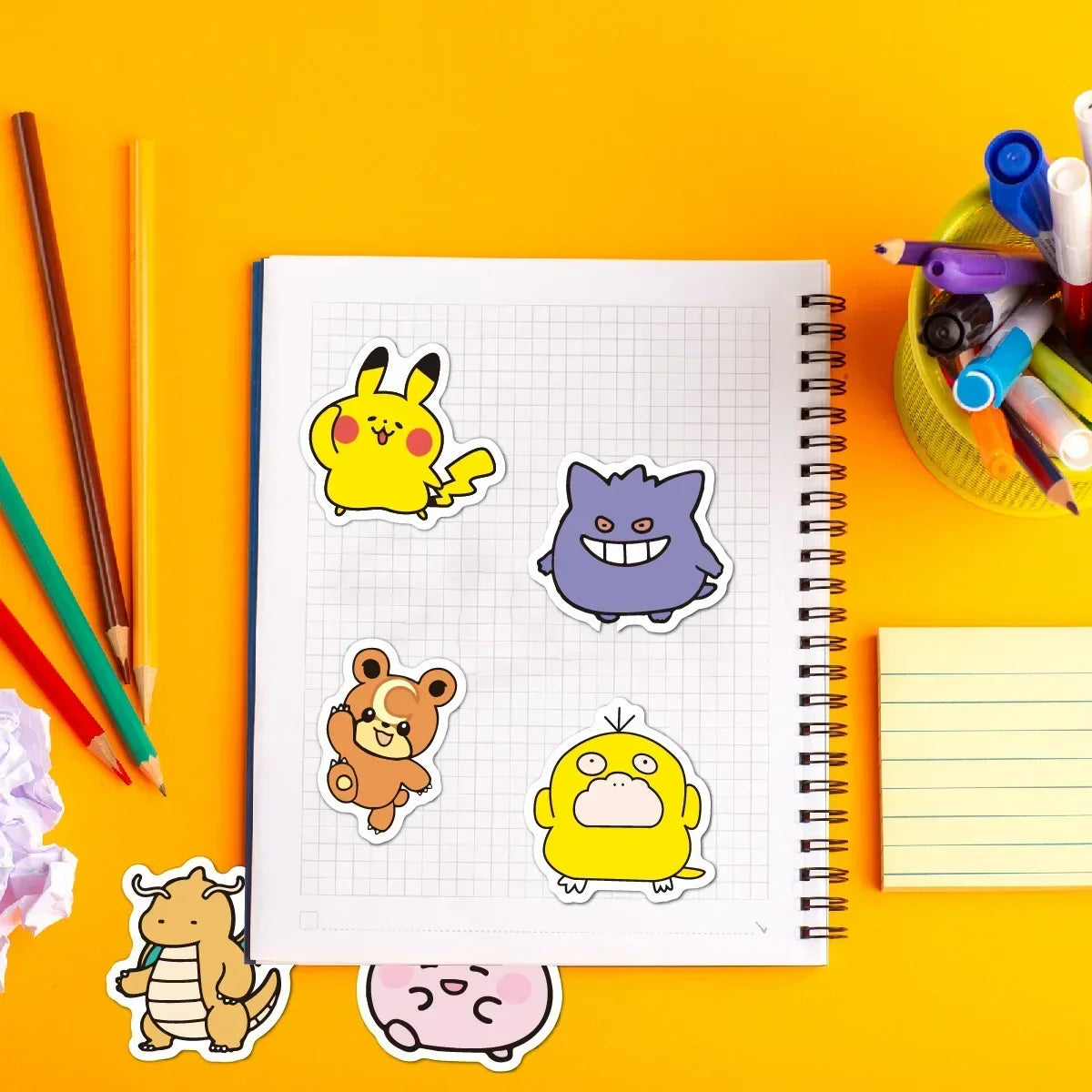 Pokémon Stickers — Display | GoPokeShop