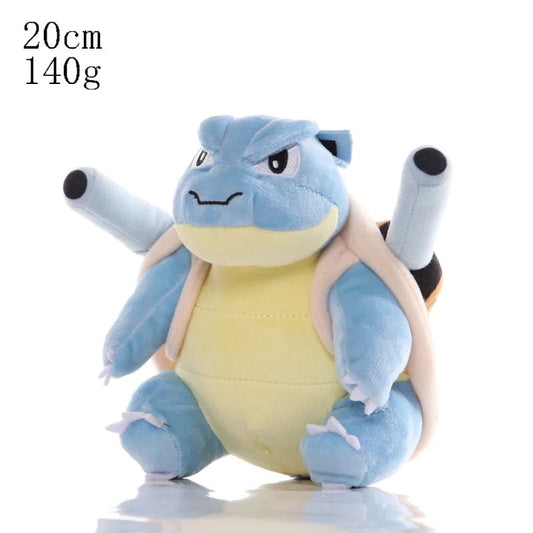 Lapras, Riolu & Kanto Starters — Pokémon Plush (16–24 cm)