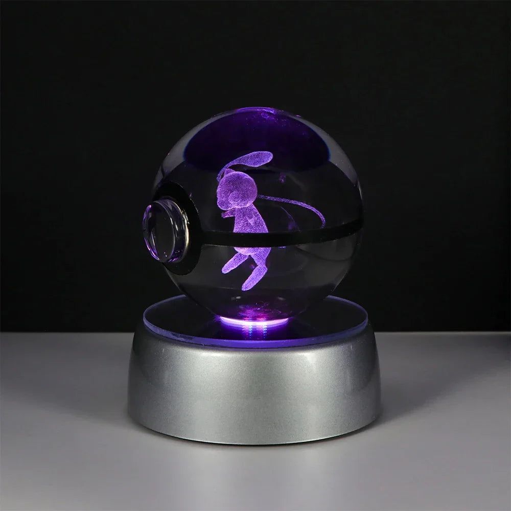 Pikachu & Friends — Crystal Ball Night Light