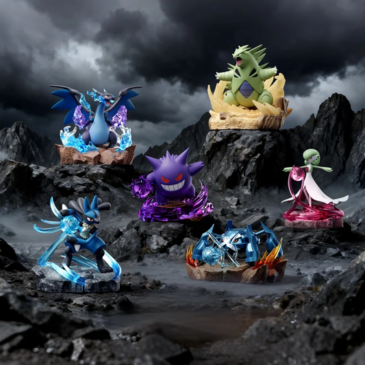 Lucario, Gardevoir & Friends — Pokémon Figures with Effect Parts