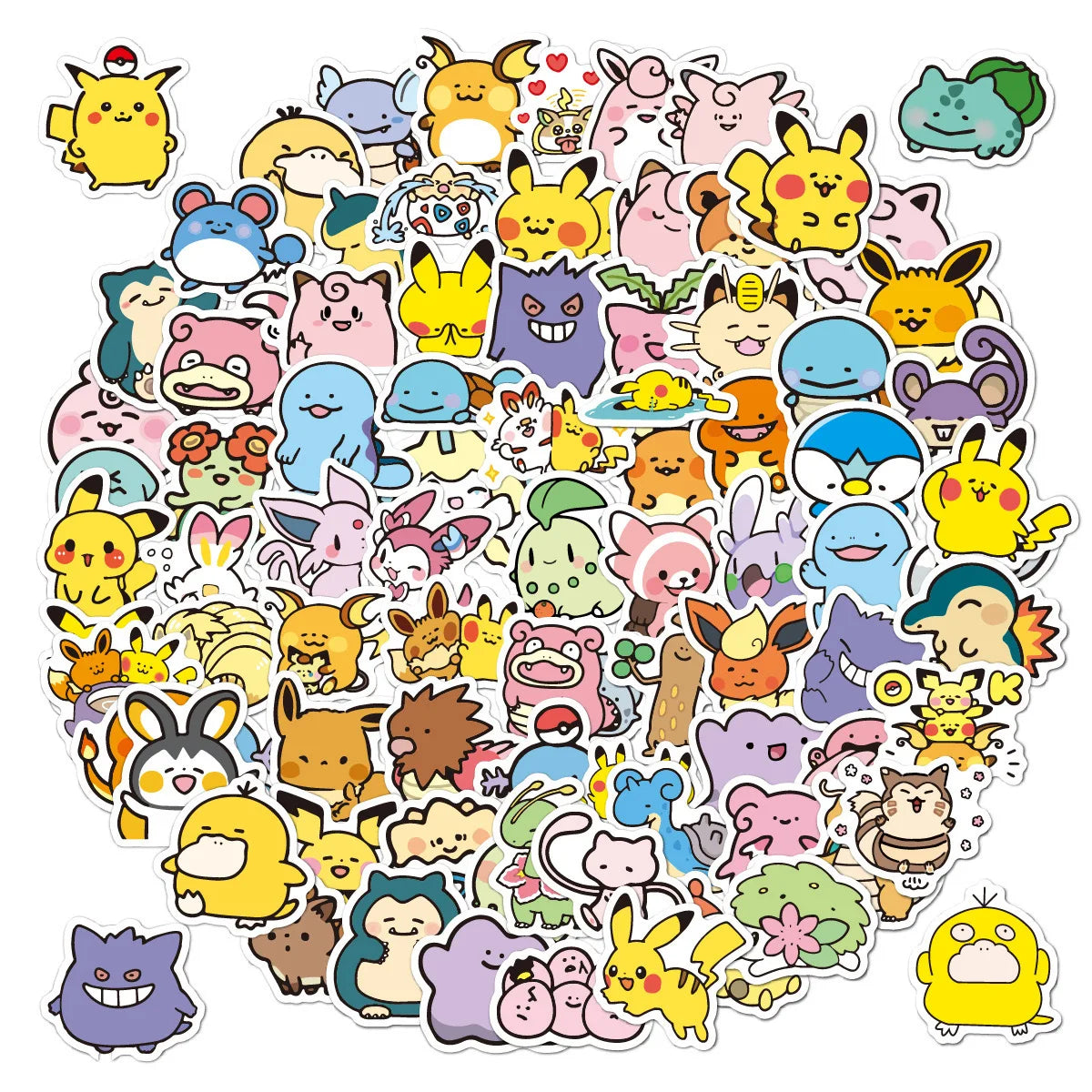 Pokémon Stickers — In Use | GoPokeShop