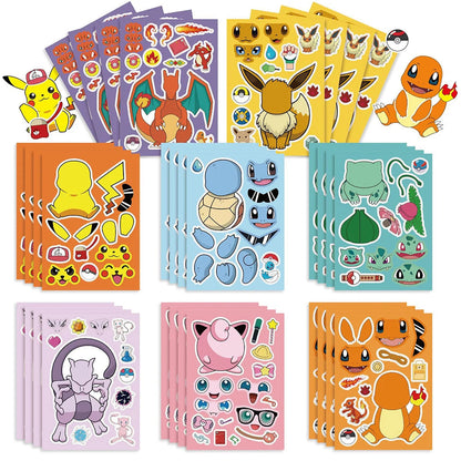 Pikachu Stickers — Detail | GoPokeShop