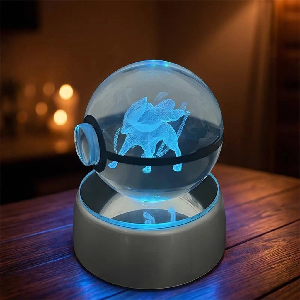 Blastoise & Friends — Crystal Ball Night Light - GoPokeShop