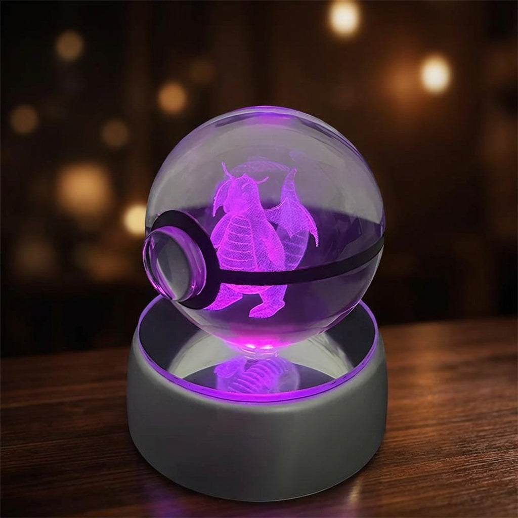 Blastoise & Friends — Crystal Ball Night Light - GoPokeShop