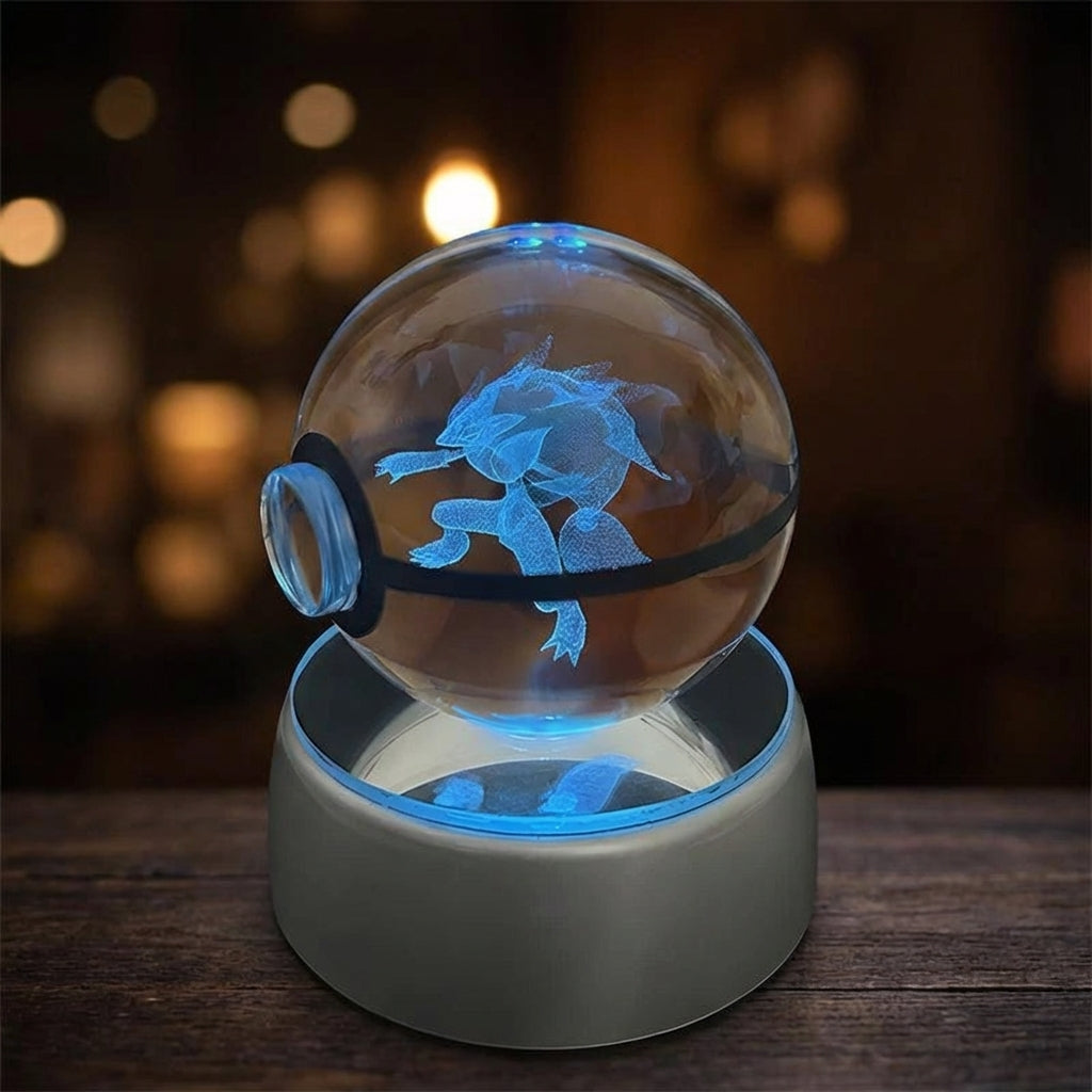 Blastoise & Friends — Crystal Ball Night Light - GoPokeShop