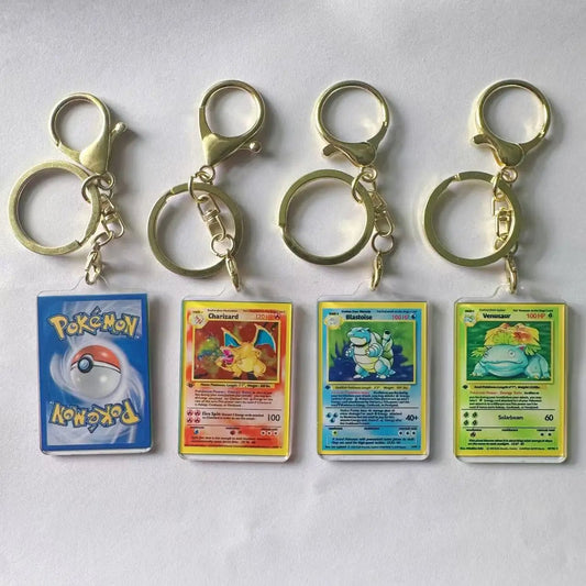 Blastoise & Friends — Pokémon Keychain - GoPokeShop