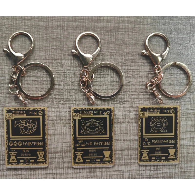 Blastoise & Friends — Pokémon Keychain - GoPokeShop