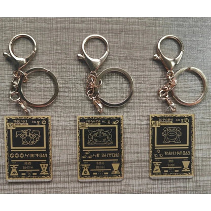 Blastoise & Friends — Pokémon Keychain - GoPokeShop