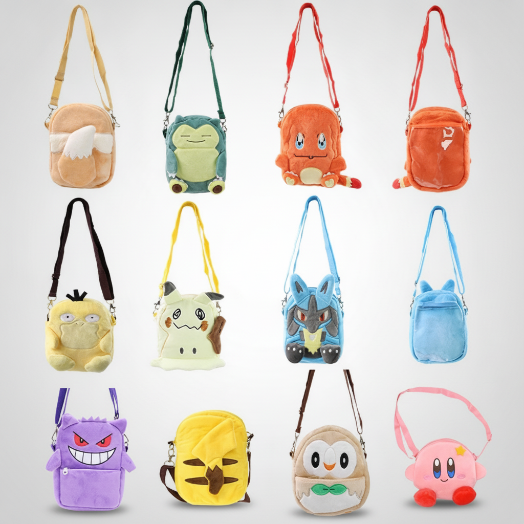 charmander friends pokemon plush backpack