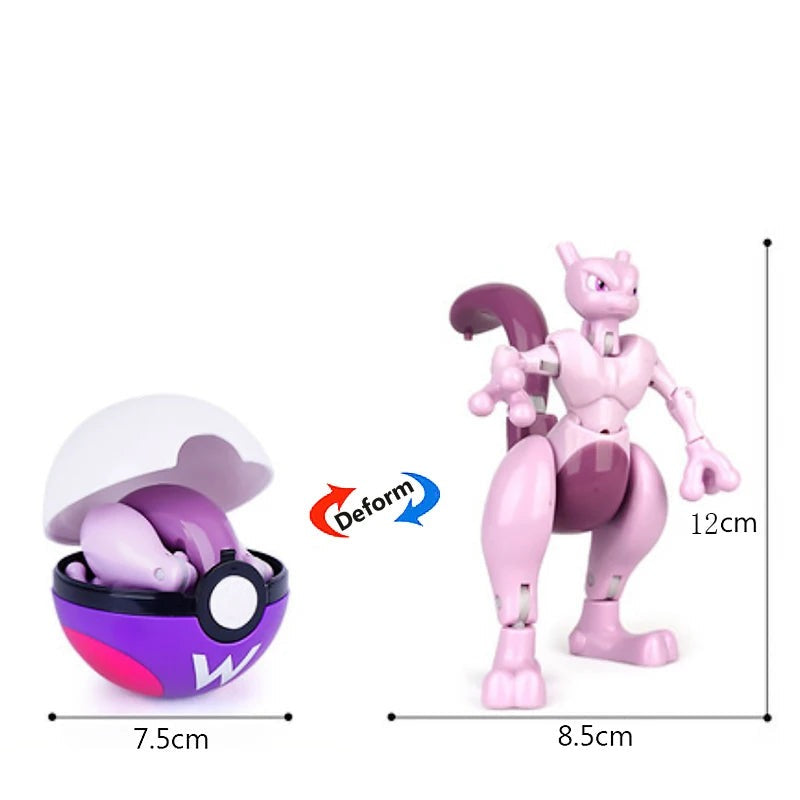 Mewtwo, Greninja & Friends — Pokémon Poké Ball Figures