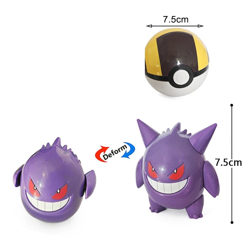 Mewtwo, Greninja & Friends — Pokémon Poké Ball Figures