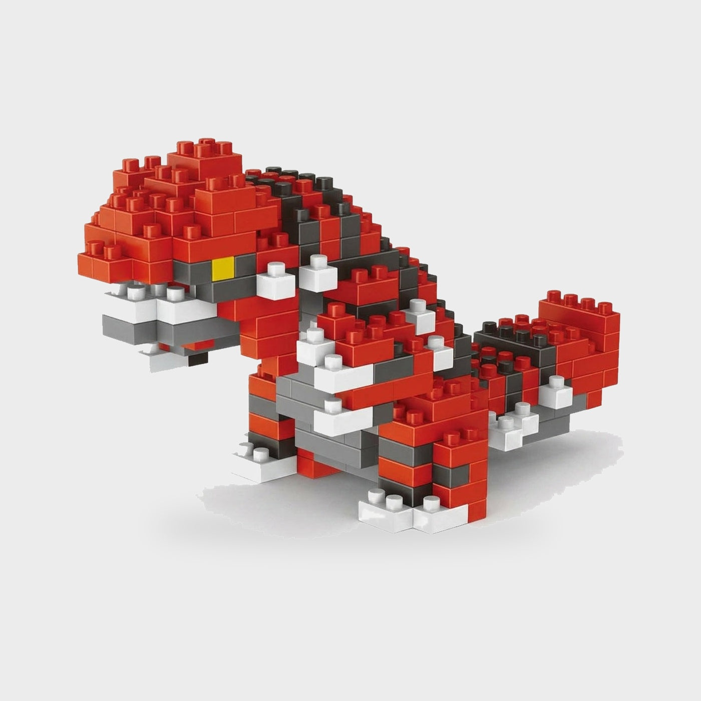 Groudon — Pokémon Micro-Brick Building Set