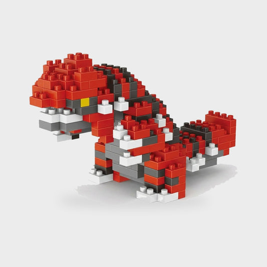 Groudon — Pokémon Micro-Brick Building Set