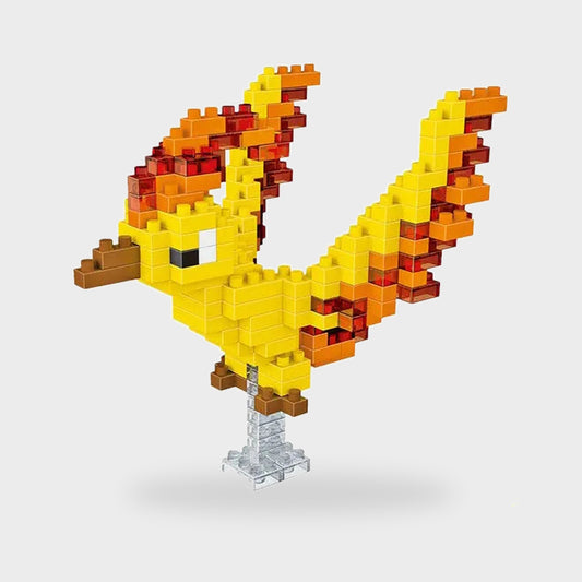 Moltres — Pokémon Micro-Brick Building Set