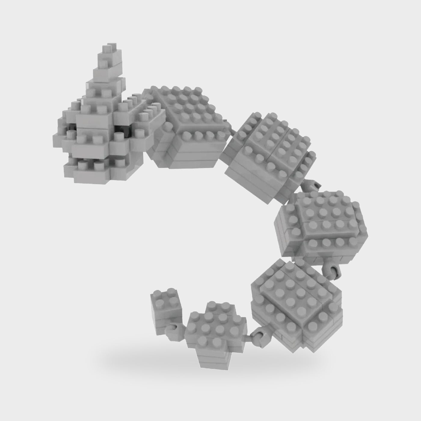 Onix — Pokémon Micro-Brick Building Set