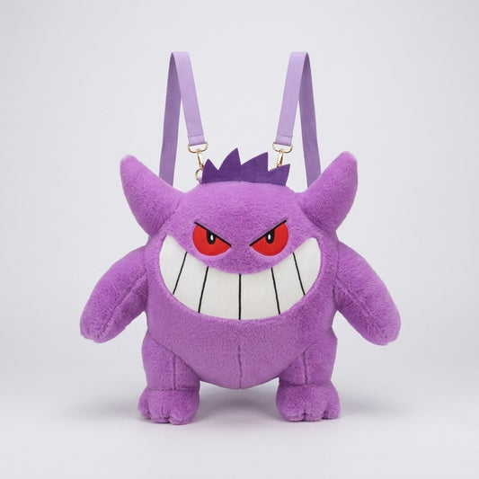 Gengar, Raichu & Friends — Pokémon Plush Shoulder Bag