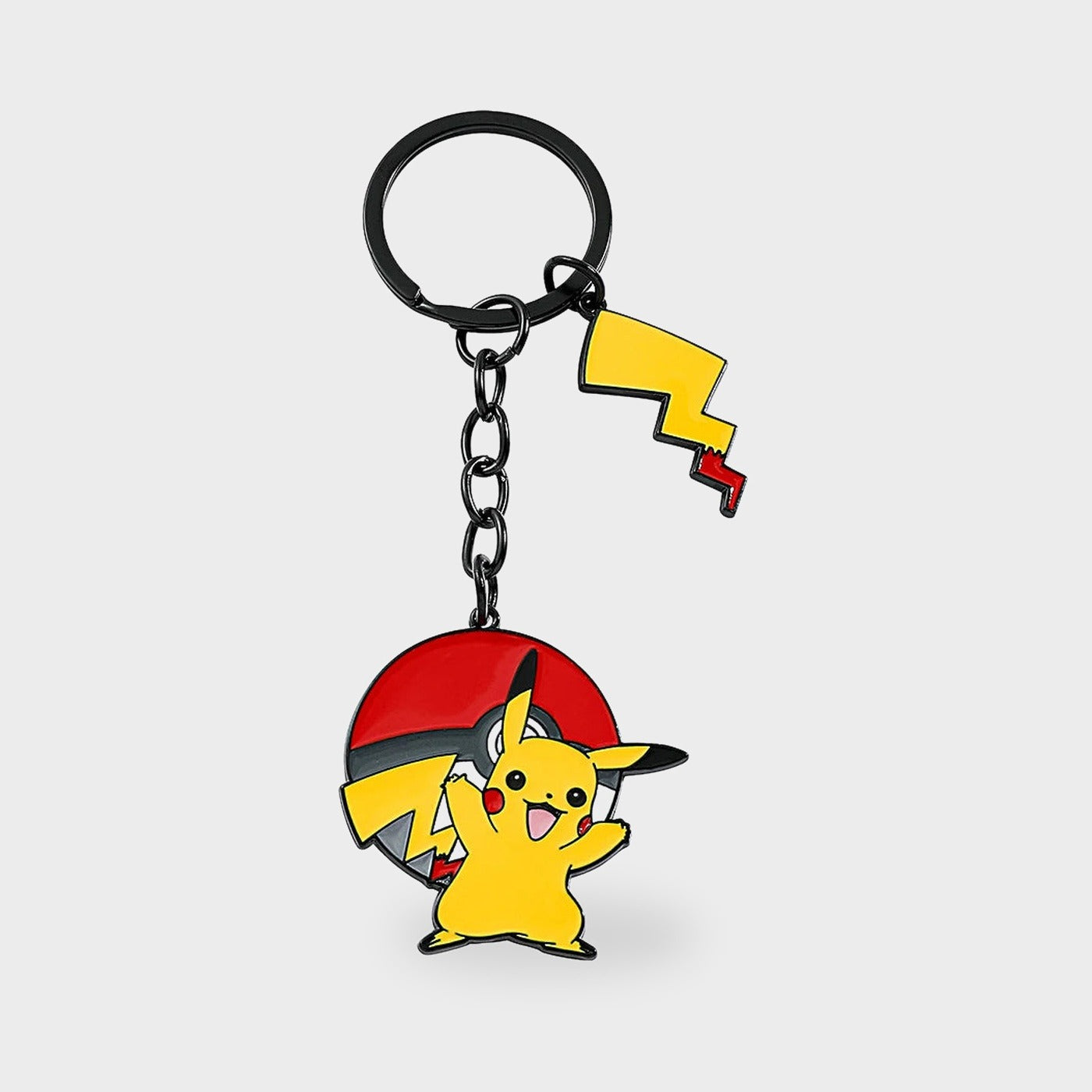 Pikachu, Squirtle & Bulbasaur — Pokémon Metal Keychain