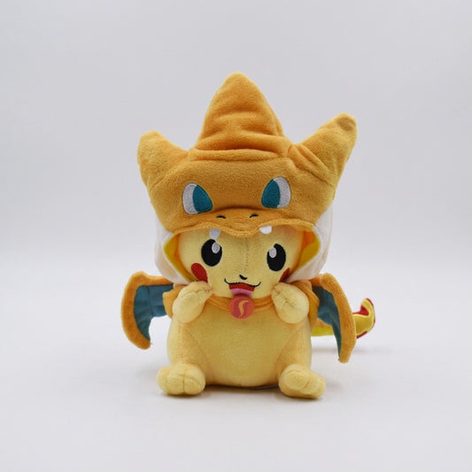 Pikachu in Costume — Pokémon Cosplay Plush (20–30 cm)