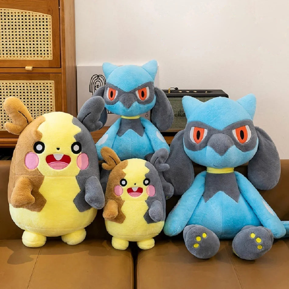 Riolu & Morpeko — Pokémon Plush (40–60 cm)