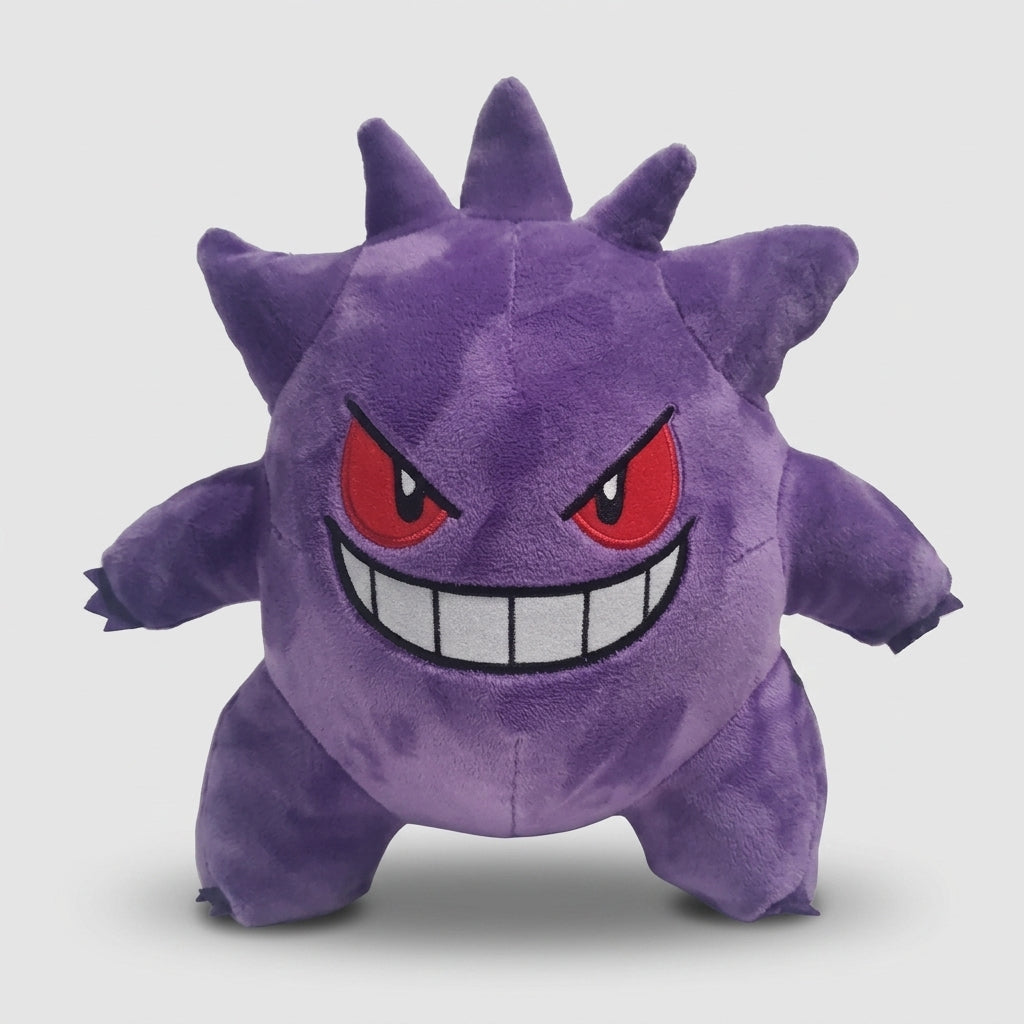 Gengar Pokémon plush 24cm, front view