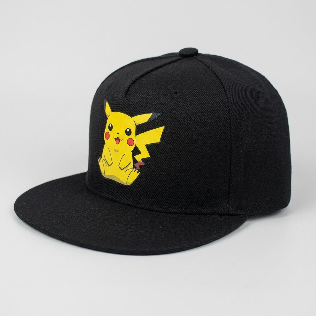 Pikachu Pokémon cap — Pikachu Body Patch – Black (Adult)