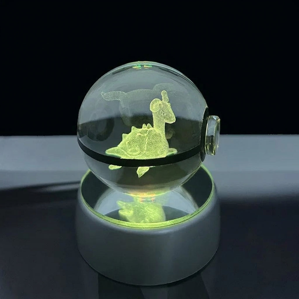 Pokémon crystal ball night light — Lapras