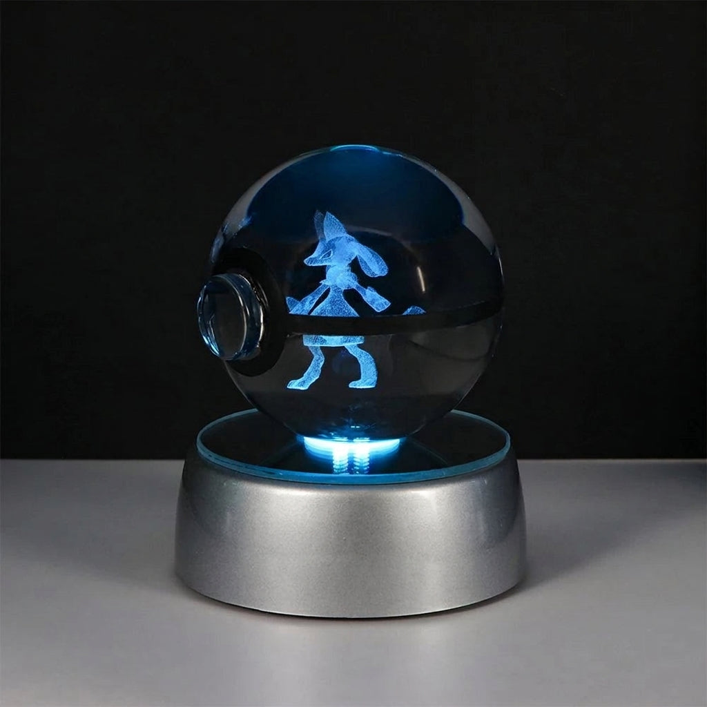 Pokémon crystal ball night light — Lacario
