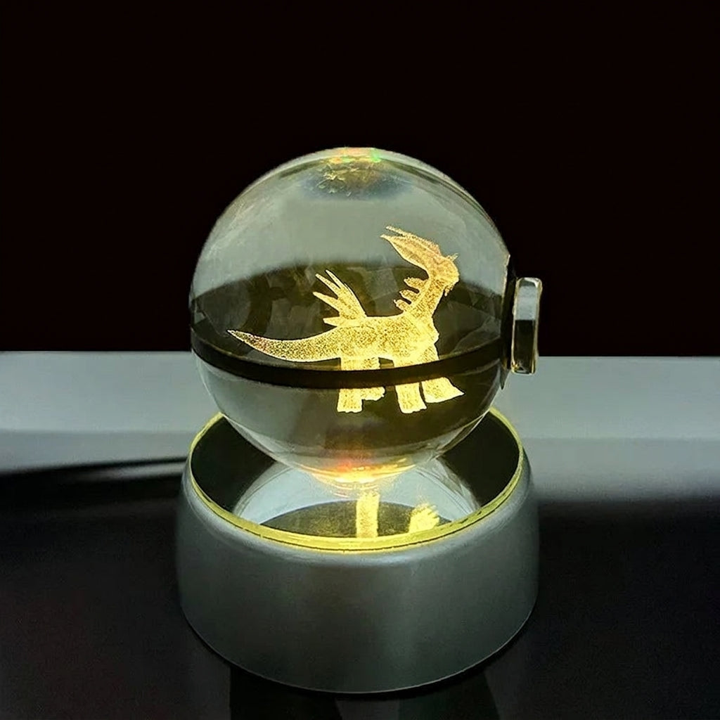 Pokémon crystal ball night light — Dialga