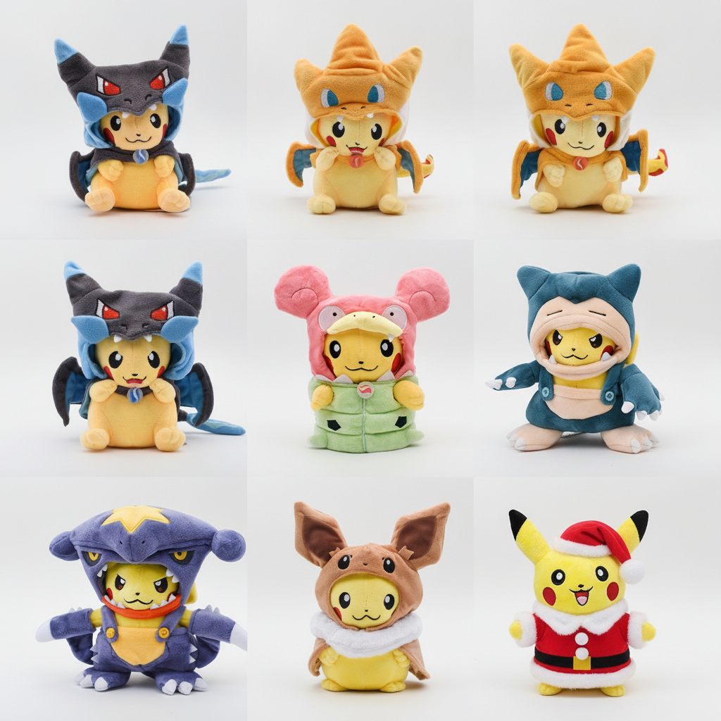 Pikachu Costume Plush 30 cm — Costume Range | GoPokeShop