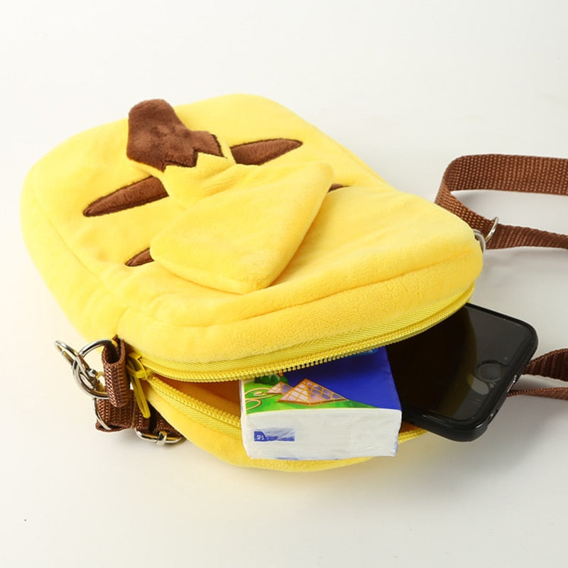 Pikachu - Pokemon Plush Shoulder Bag